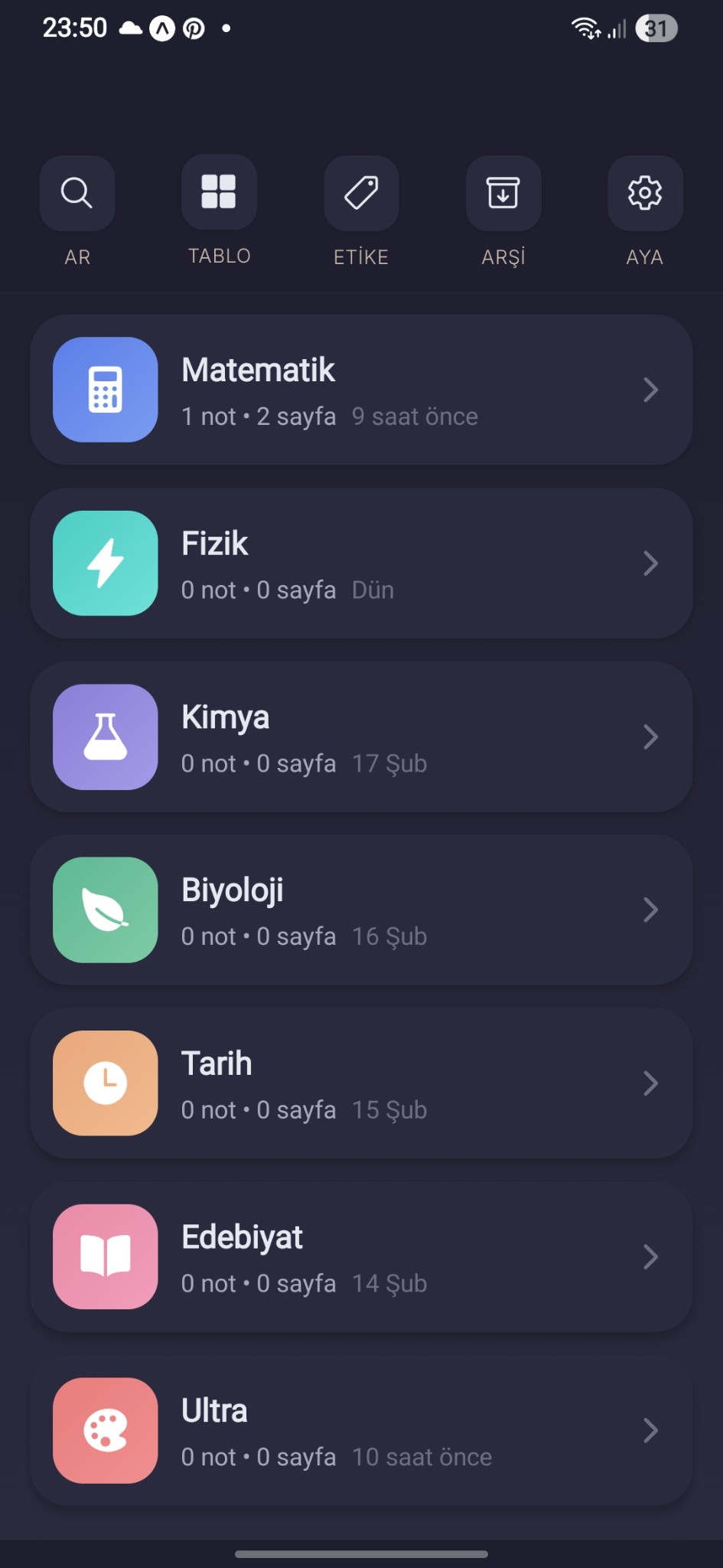 NoteMerge App Screenshot
